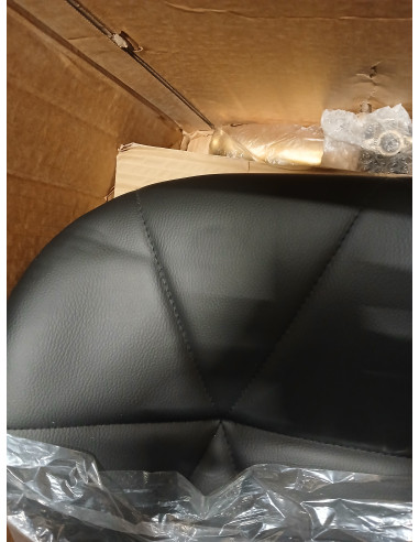 Taboret kosmetyczny QS-06G złoto czarny