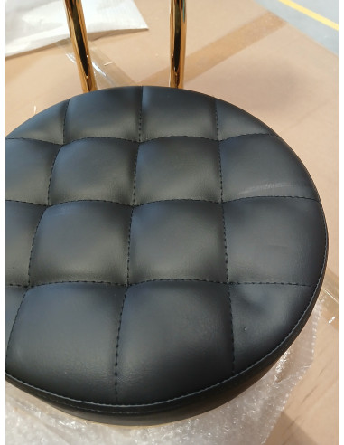 Taboret kosmetyczny Gold AM-961 czarny