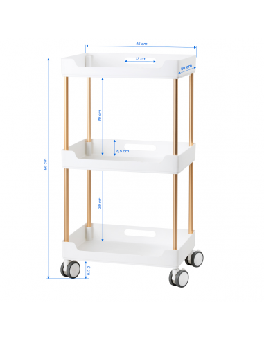 Pomocnik kosmetyczny 127 złoto biały