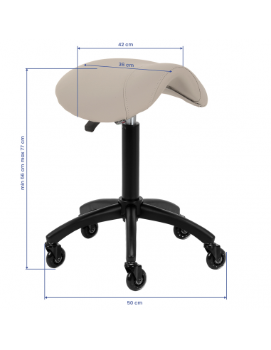 Gabbiano taboret fryzjerski D032...