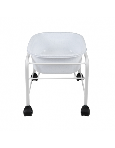 Brodzik do pedicure prosty z kółkami...