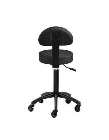 Taboret fryzjerski Gabbiano D026 czarny