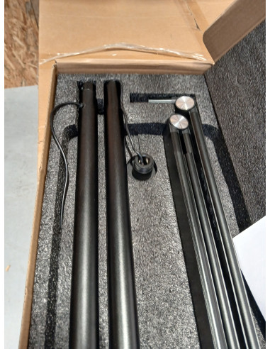 Lampa zabiegowa LED Yoga 22W czarna