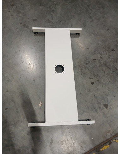 Fotel kosmetyczny hyd. Basic 210 biały