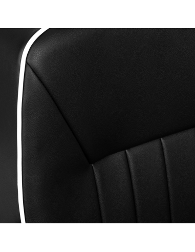 Gabbiano fotel barberski Livio czarny