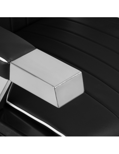 Gabbiano fotel barberski Livio czarny