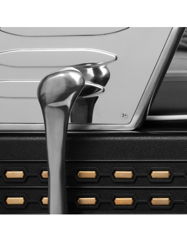 Gabbiano fotel barberski Livio czarny