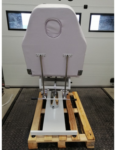 Fotel kosmetyczny hyd. Basic 210 biały