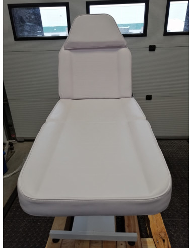 Fotel kosmetyczny hyd. Basic 210 biały