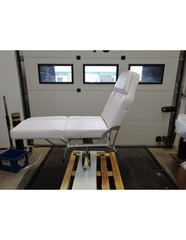 Fotel kosmetyczny hyd. Basic 210 biały