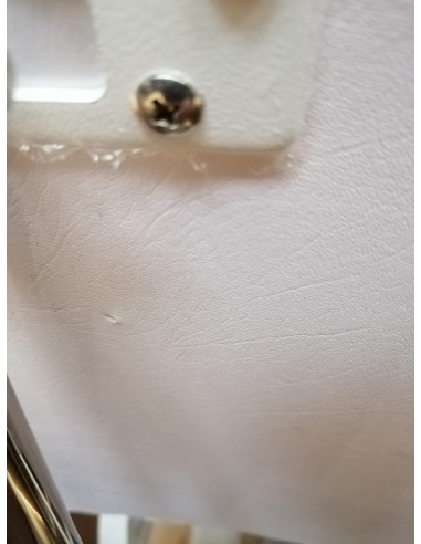 Fotel kosmetyczny hyd. Basic 210 biały