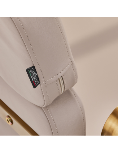 Gabbiano fotel fryzjerski Porto złoto...