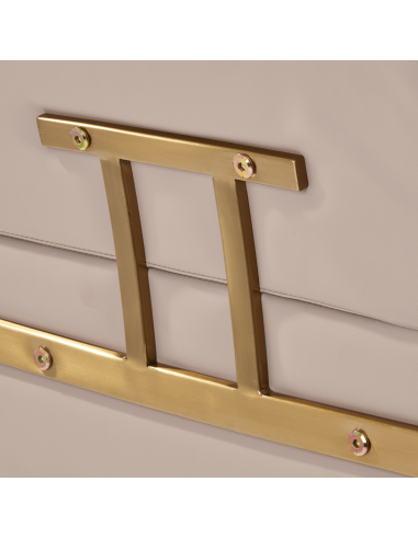 Gabbiano fotel fryzjerski Porto złoto...