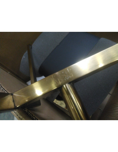 Gabbiano fotel fryzjerski Porto złoto...