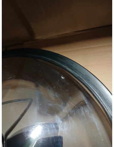 Gabbiano fotel barberski Rufo czarny