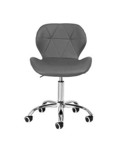 Taboret kosmetyczny QS-06 szary