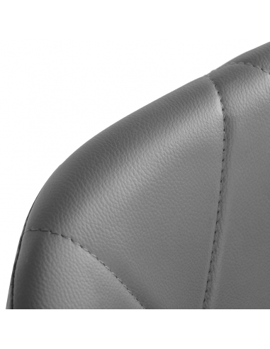 Taboret kosmetyczny QS-06 szary