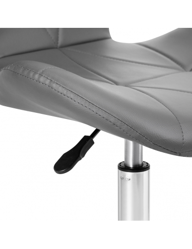 Taboret kosmetyczny QS-06 szary