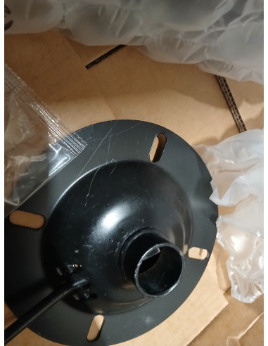 Taboret kosmetyczny QS-06 szary