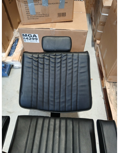 Fotel Fryzjerski Lucia Czarny