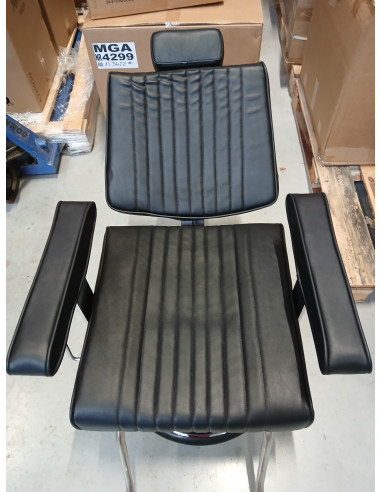 Fotel Fryzjerski Lucia Czarny