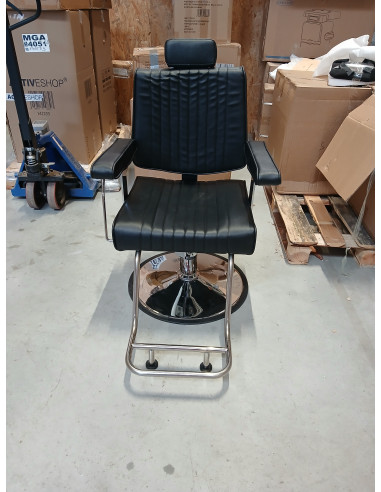 Fotel Fryzjerski Lucia Czarny