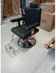 Fotel Fryzjerski Lucia Czarny