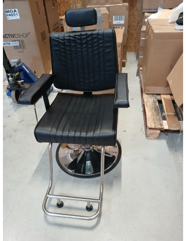 Fotel Fryzjerski Lucia Czarny