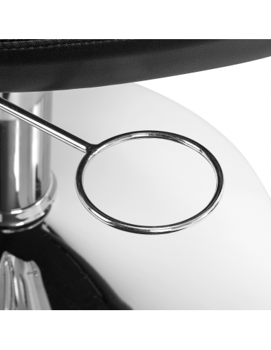 Fotel fryzjerski Gabbiano Parma czarny