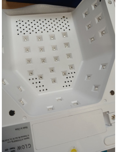 Lampa UV LED Glow 112 z metalowym...