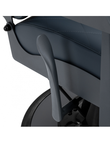 Fotel barberski Gabbiano Bruno szary...