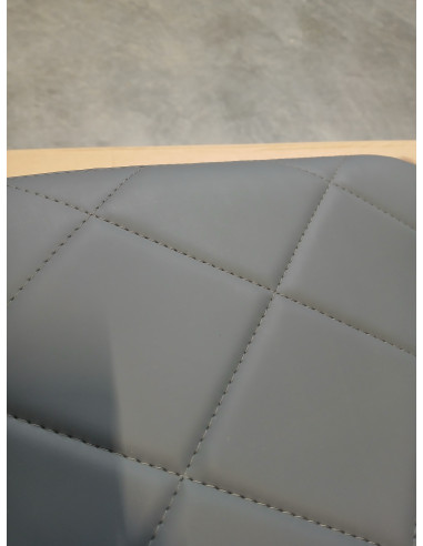 Fotel barberski Gabbiano Bruno szary...