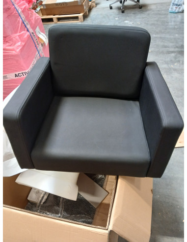 Fotel fryzjerski Gabbiano Vitoria czarny