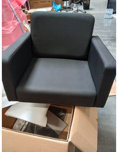 Fotel fryzjerski Gabbiano Vitoria czarny