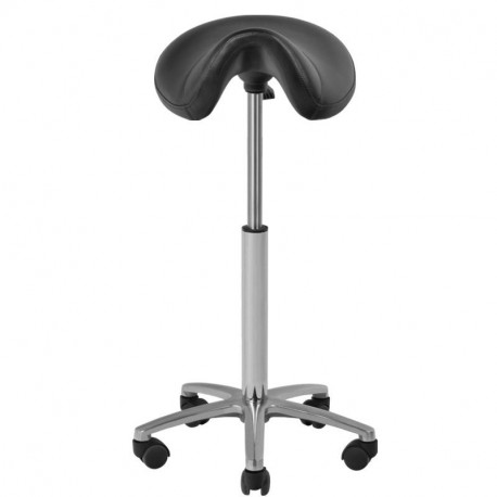 TABORET KOSMETYCZNY 001B CZARNY WYSOKI