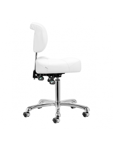 Taboret podologiczny 1005 Giovanni biały