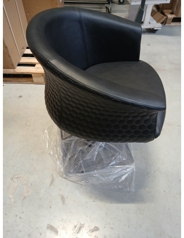 Gabbiano fotel fryzjerski Wersal czarny