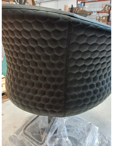 Gabbiano fotel fryzjerski Wersal czarny