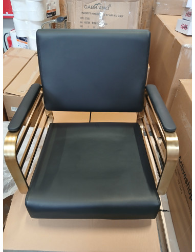 Gabbiano fotel fryzjerski Avila złoto...