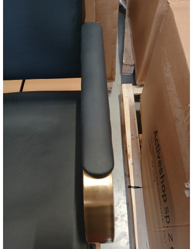 Gabbiano fotel fryzjerski Avila złoto...