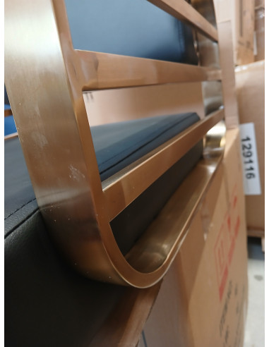 Gabbiano fotel fryzjerski Avila złoto...