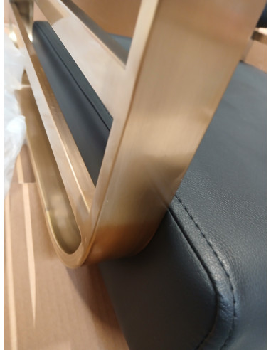 Gabbiano fotel fryzjerski Avila złoto...