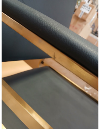 Gabbiano fotel fryzjerski Avila złoto...