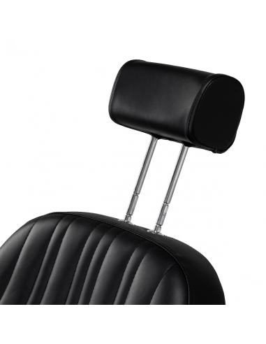 Fotel barberski Gabbiano Elias czarny