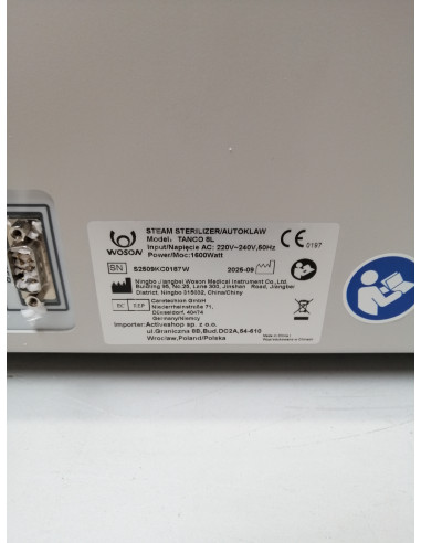 Woson autoklaw Tanco 8 L typ D z...