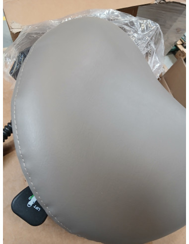 Taboret kosmetyczny 1025 szary Giovanni