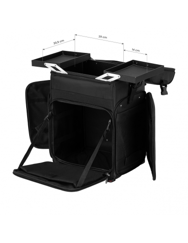 Kufer kosmetyczny Look 1328 na kółkach