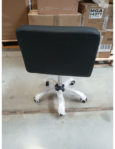 Krzesło kosmetyczne A-529 czarne