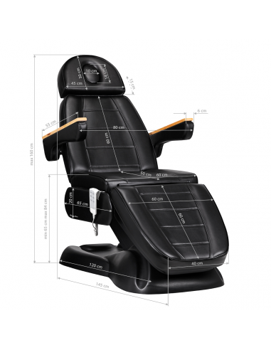 Fotel kosmetyczny elektryczny Sillon...