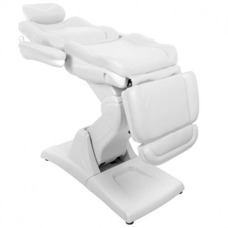 FOTEL KOSMETYCZNY ELEKTR. AZZURRO 870 3 SILN. BIAŁY